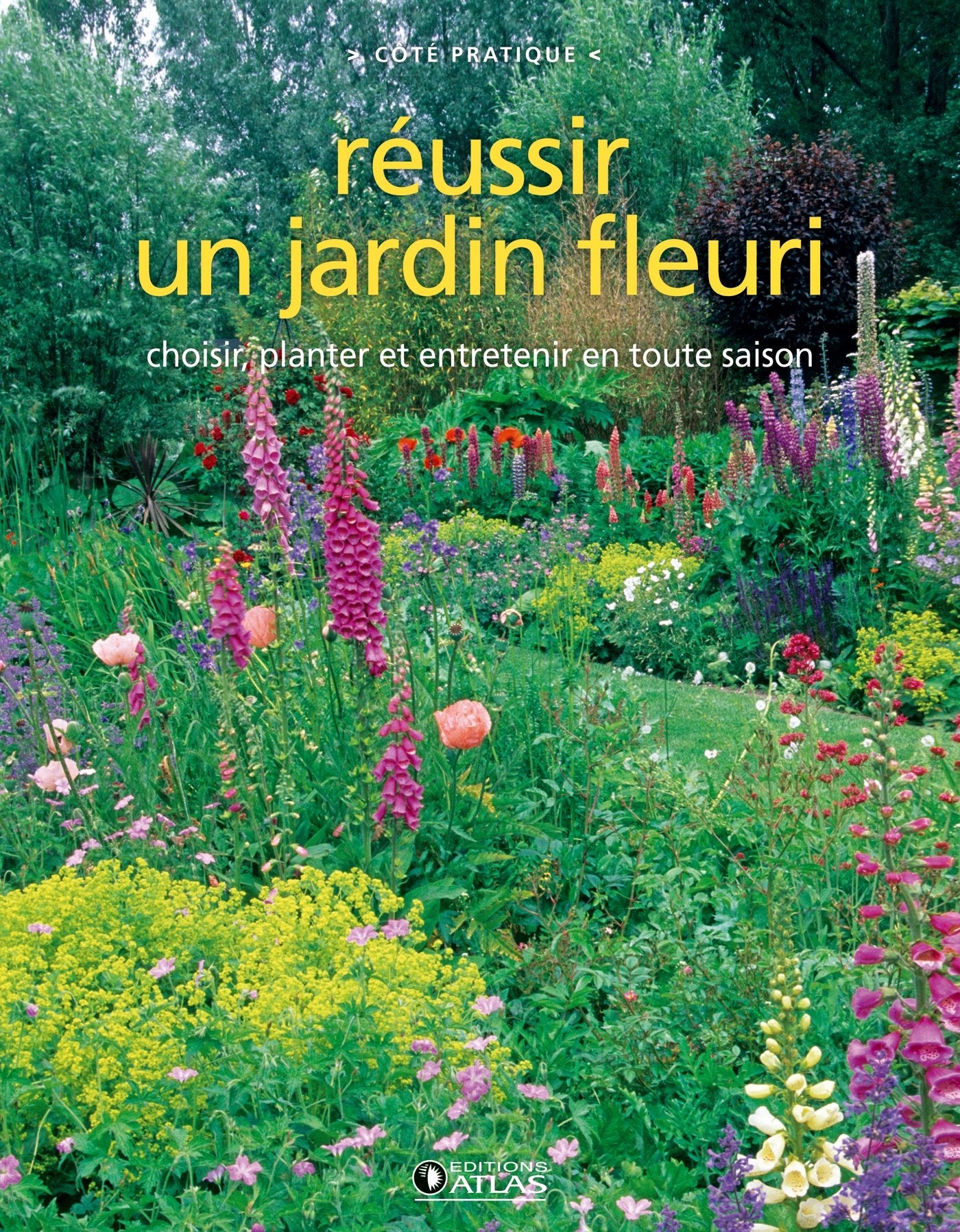 Réussir un jardin fleuri: Choisir, semer, planter, décorer book