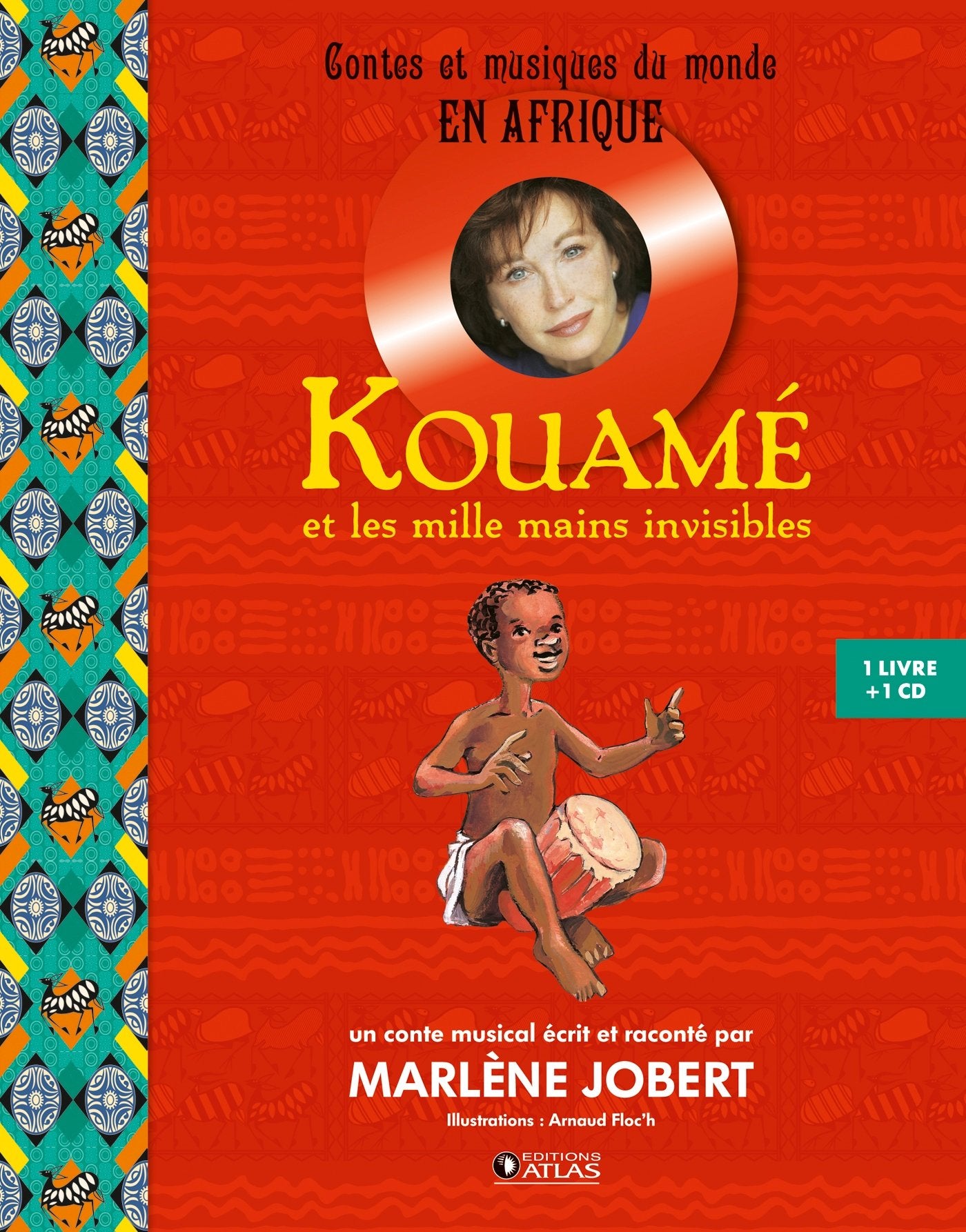 Kouamé: et les mille mains invisibles - Livre CD book