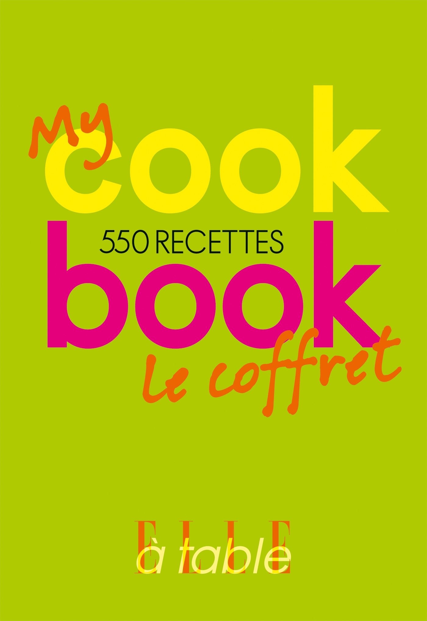 My cookbook, le coffret: Coffret en 3 volumes book