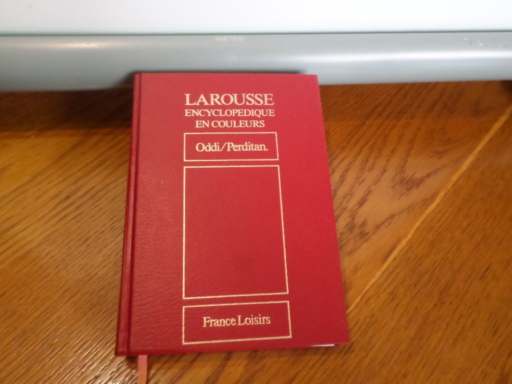 Larousse encyclopédique en couleurs Oddi / Perditan Tome 16 Books