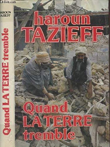 Quand la terre tremble Books