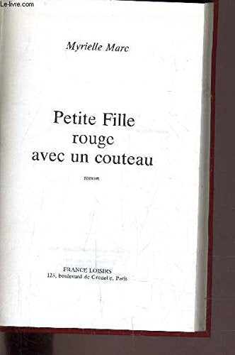 Petite fille rouge avec un couteau Books