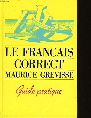 Le Francais Correct Books