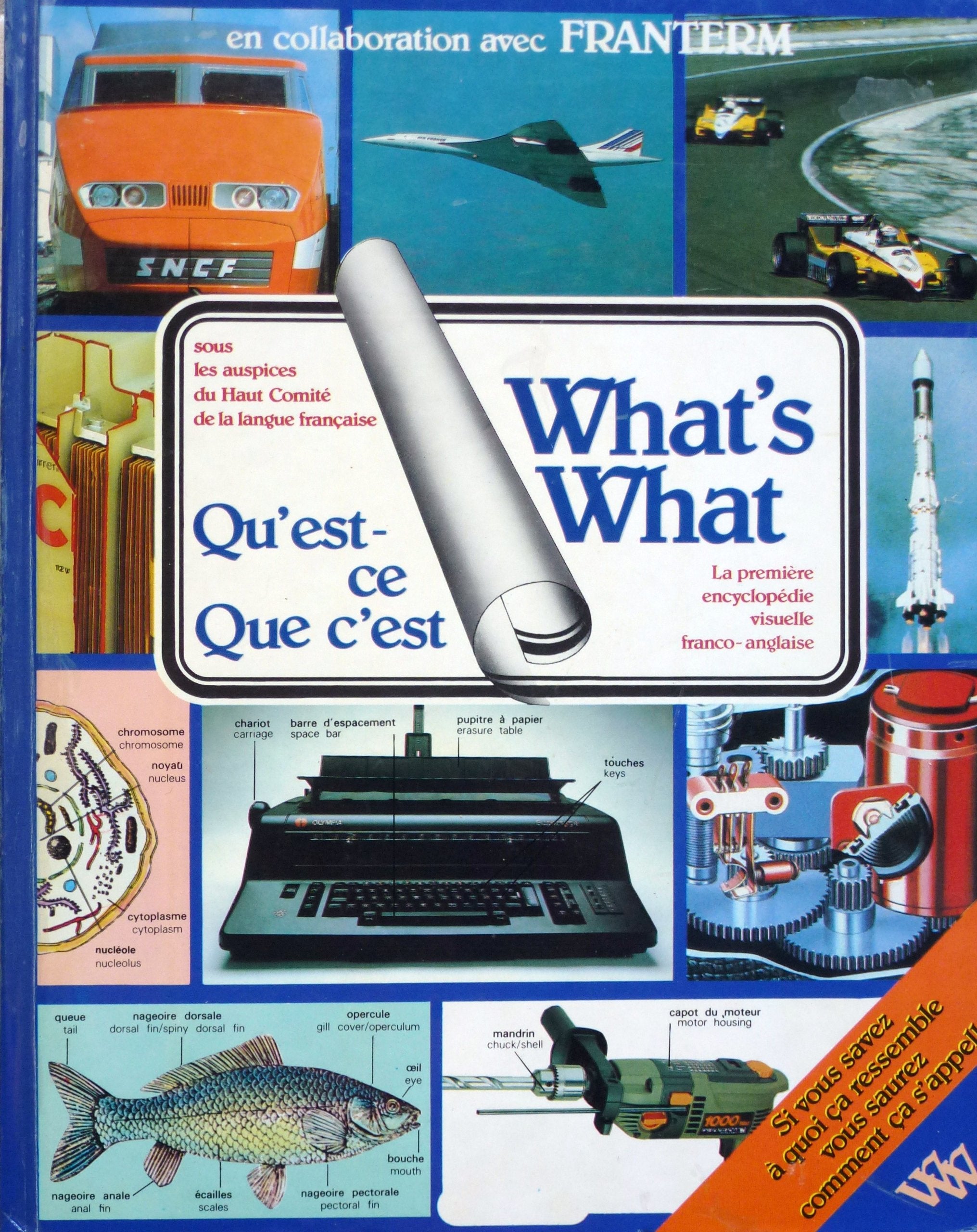 Le Qu'est-ce que c'est : La première encyclopédie visuelle franco-anglaise book
