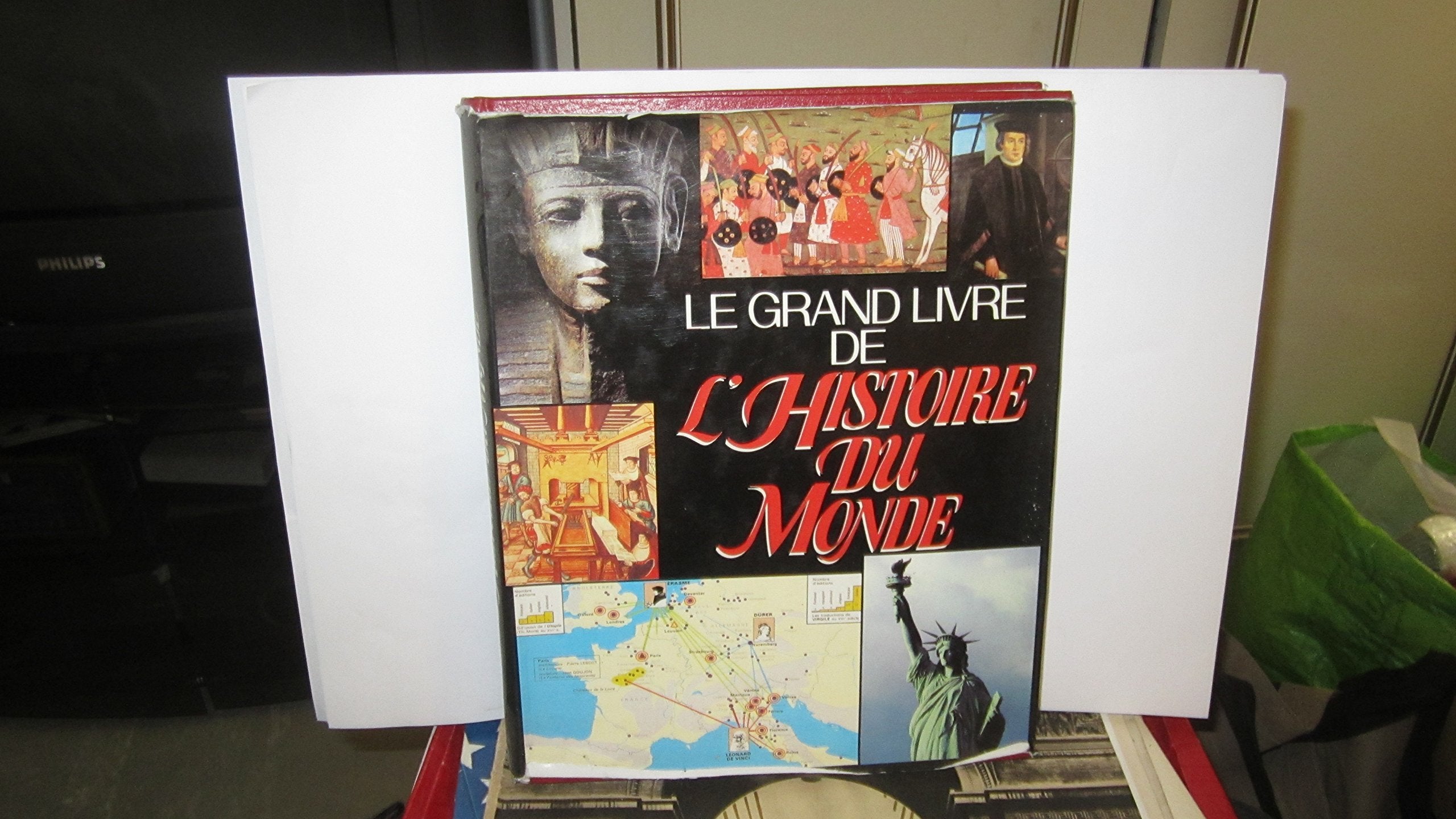 Le Grand livre de l'histoire du monde : Atlas historique Reference Books