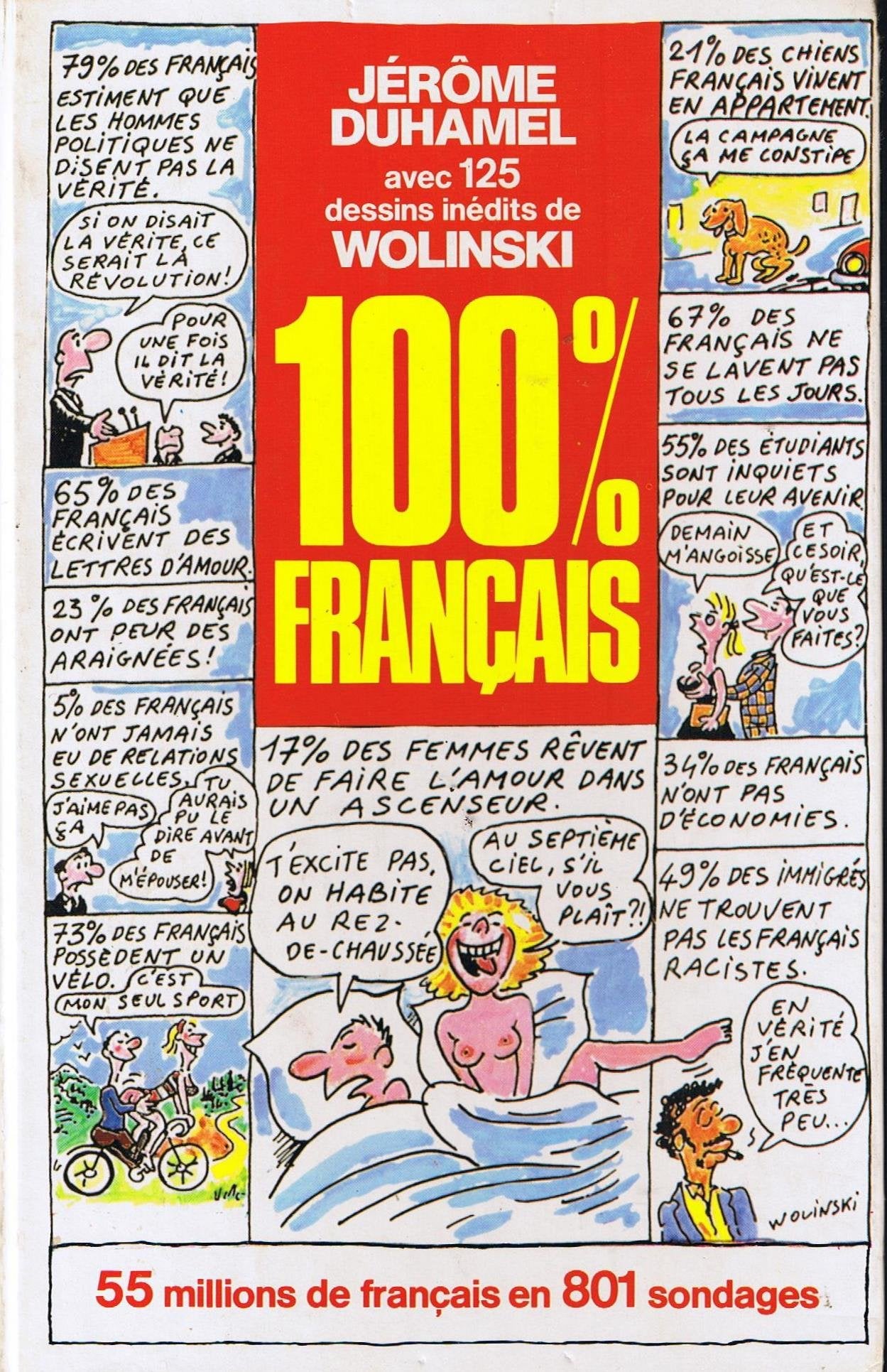 100 % français, 55 millions de Français en 801 sondages book