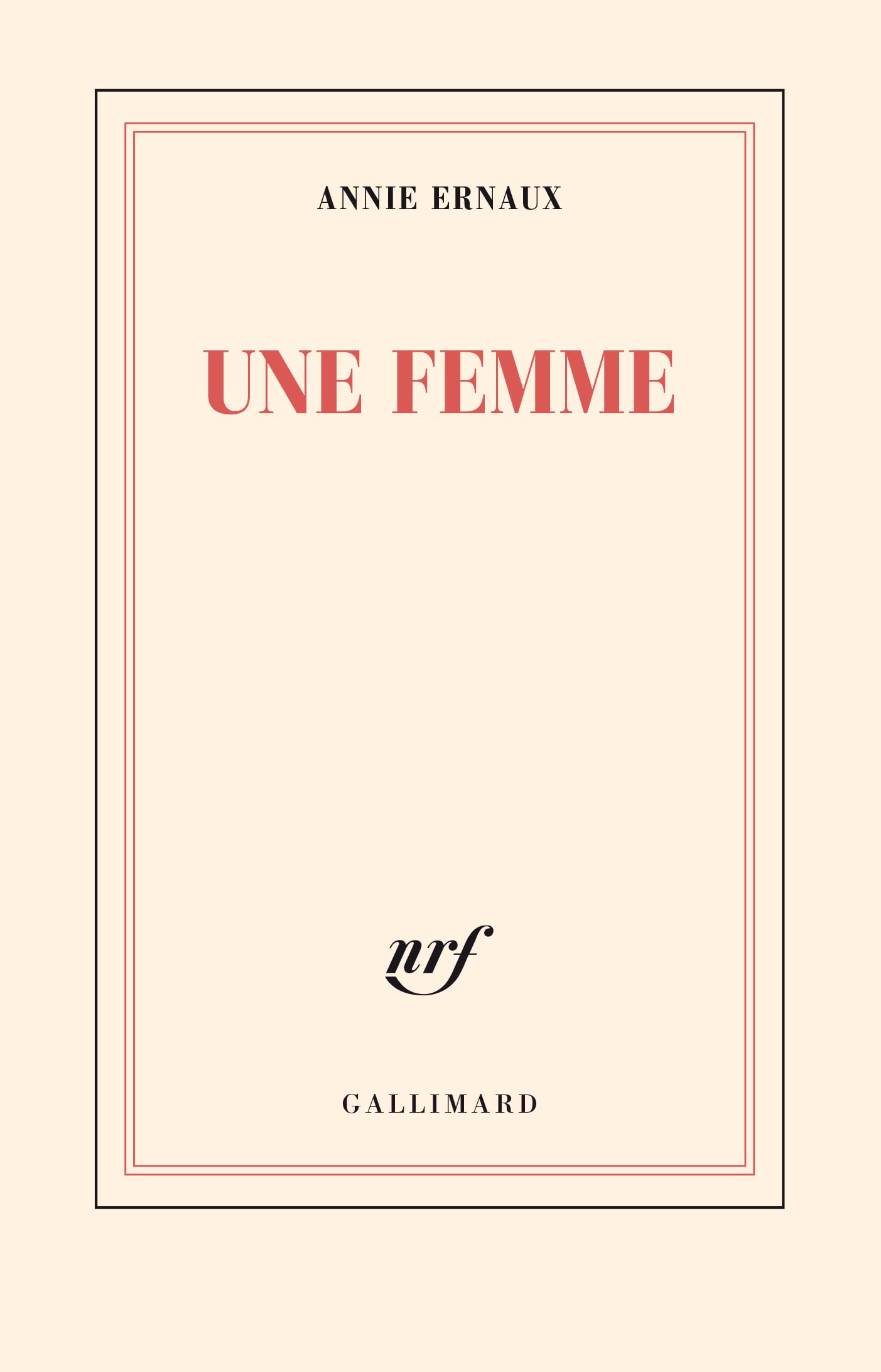 Product Image: Une femme