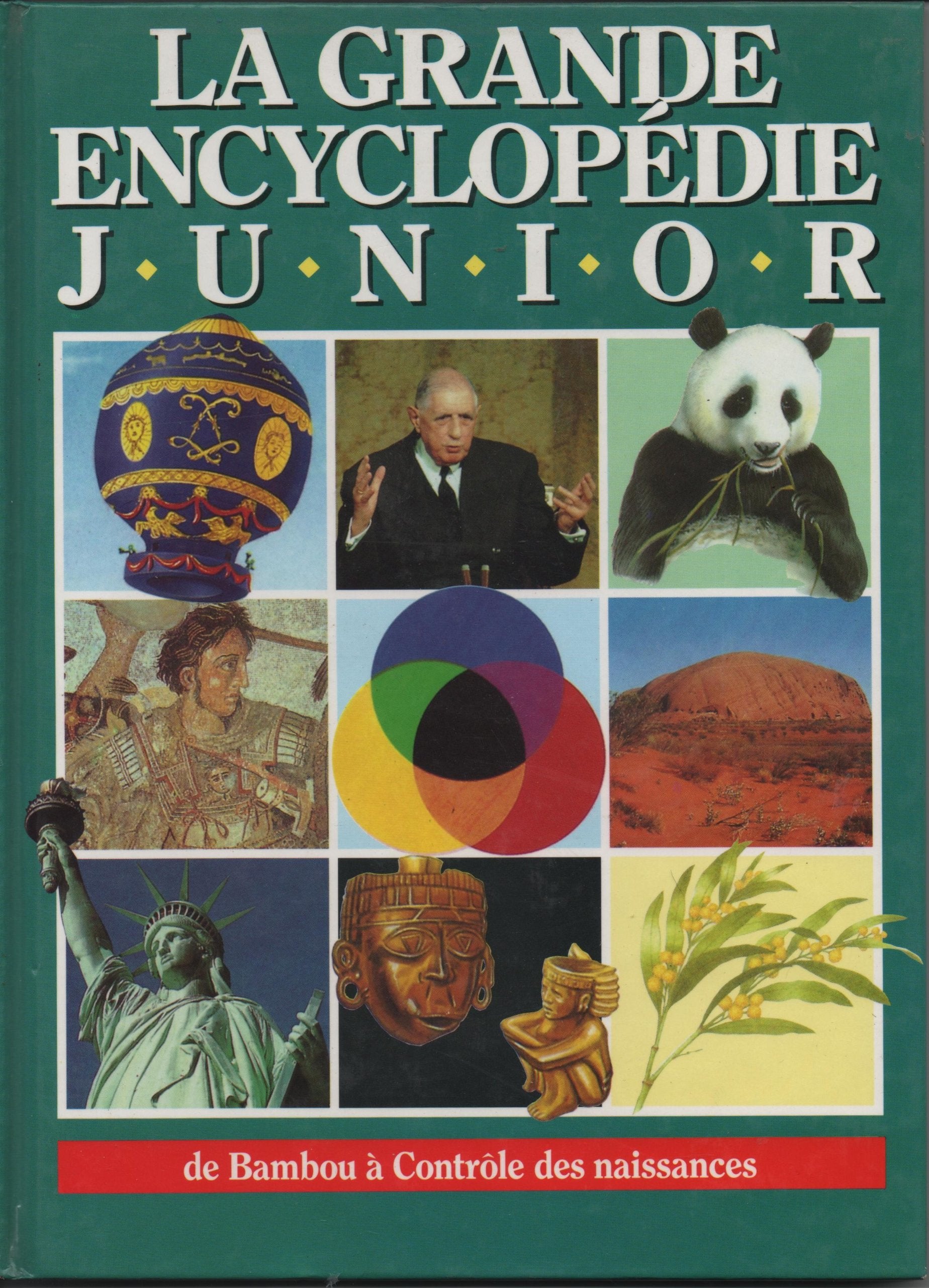 La grande encyclopédie junior volume 2 de Bambou à Controle des naissances Books