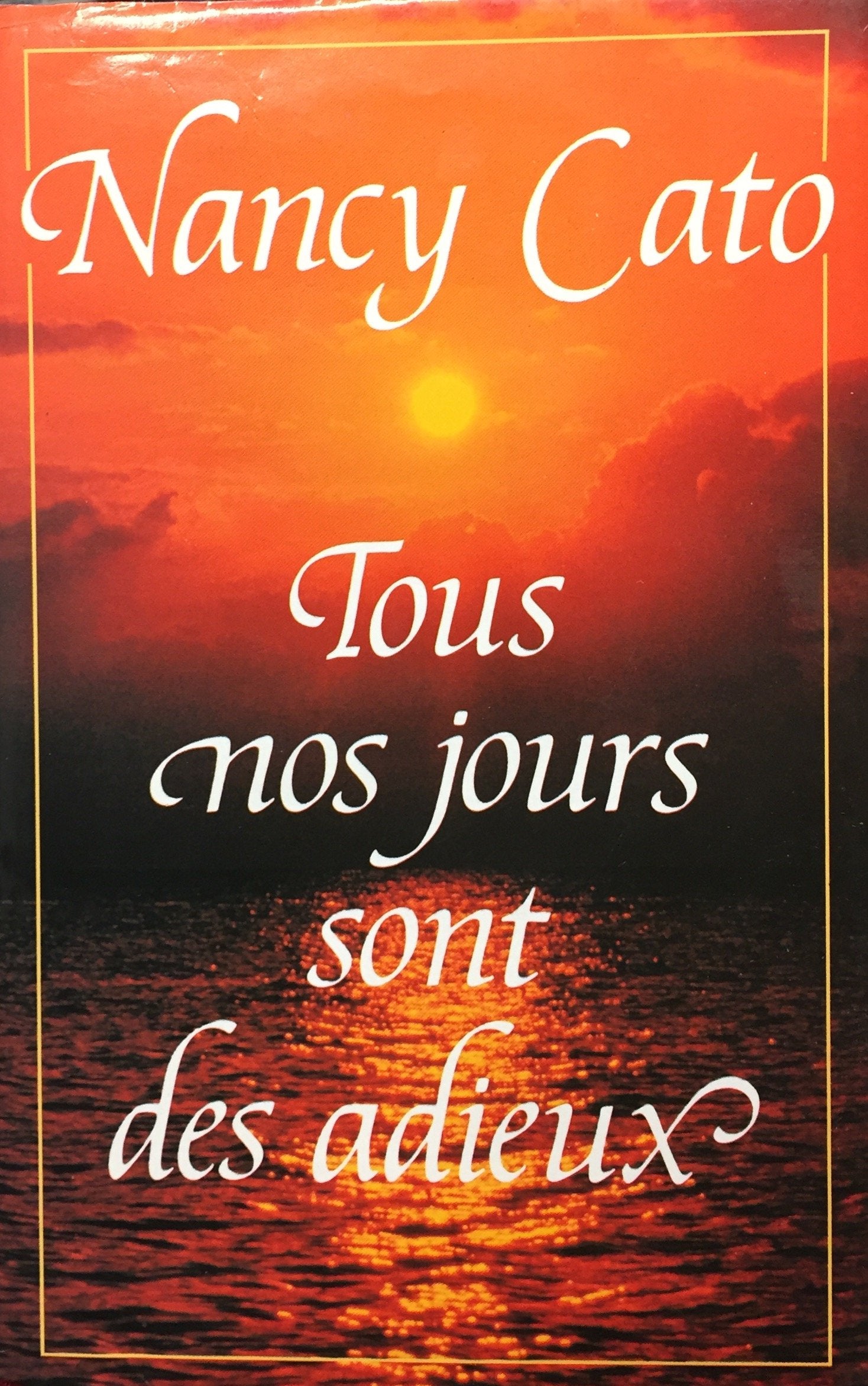 Tous nos jours sont des adieux book