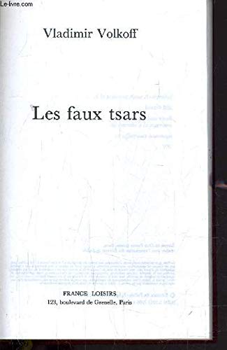 les faux tsars book