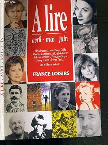 A LIRE - AVRIL MAI JUIN. book