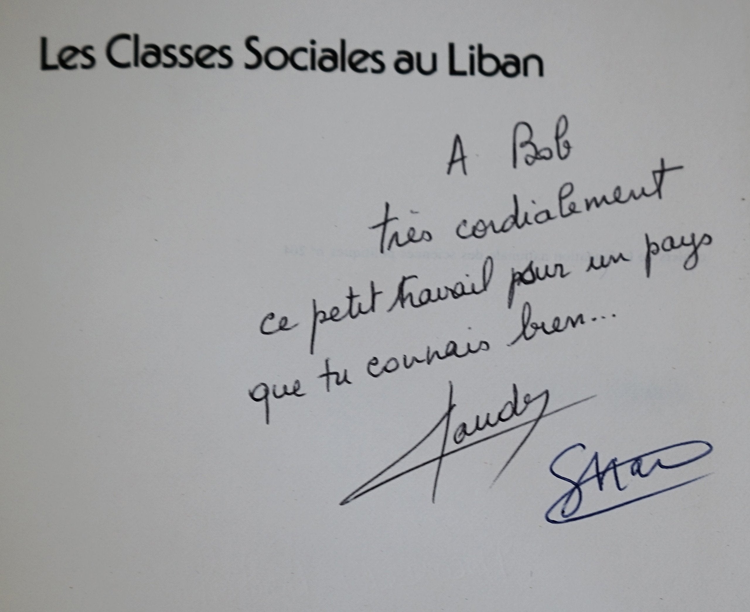 Product Image: Les Classes sociales au Liban