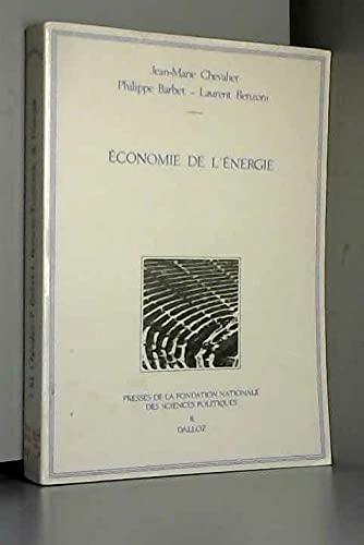Economie de l'énergie book
