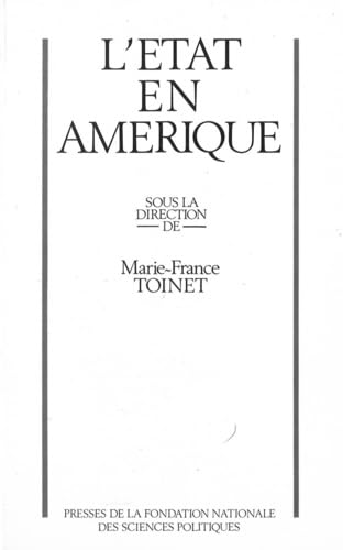 L'Etat en Amérique book