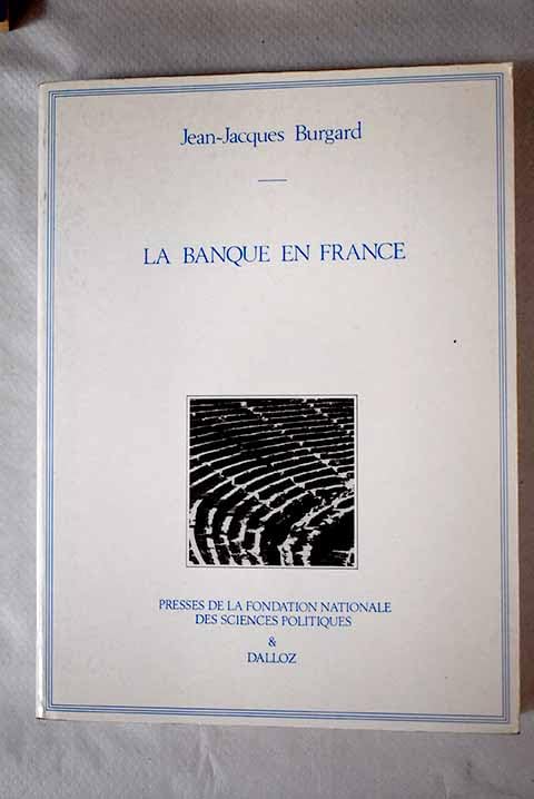 La banque en France Books