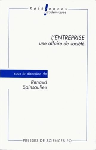 L'entreprise, une affaire de société Books