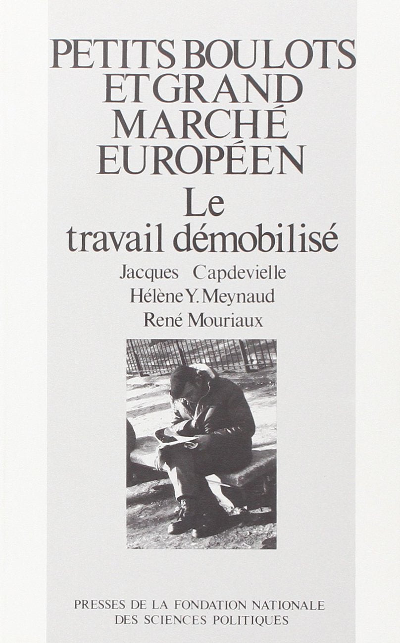 Petits boulots et grand marché européen : le travail démobilisé book