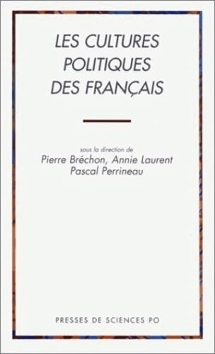 Les Cultures politiques des français book