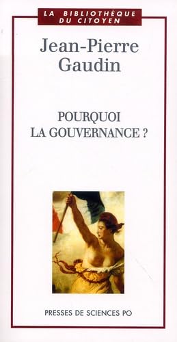 Pourquoi la gouvernance ? book