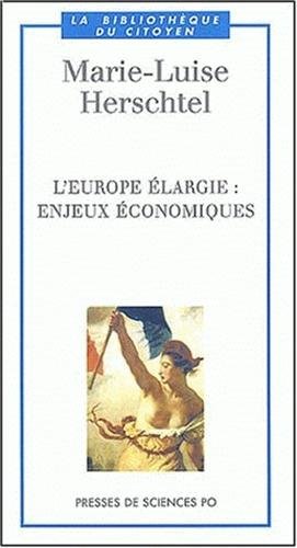 L'Europe élargie : Enjeux économiques book
