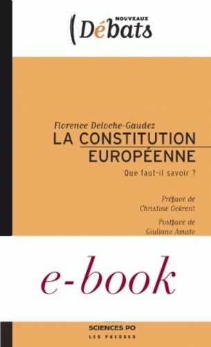 La Constitution européenne: Que faut-il savoir ? book