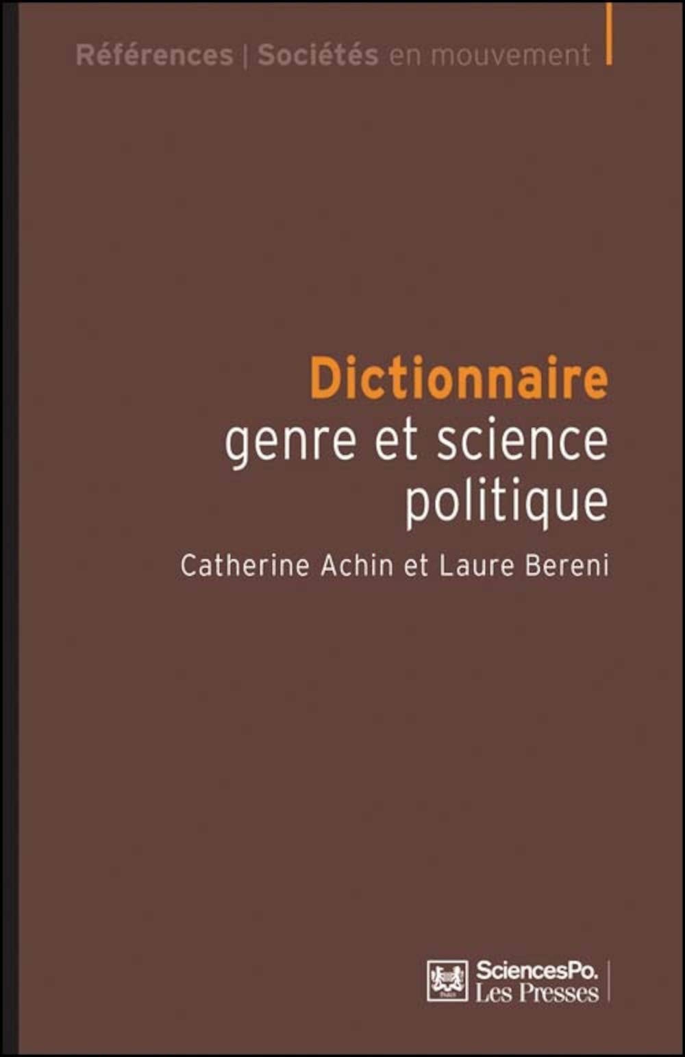Dictionnaire genre & science politique: Concepts, objets, problèmes book