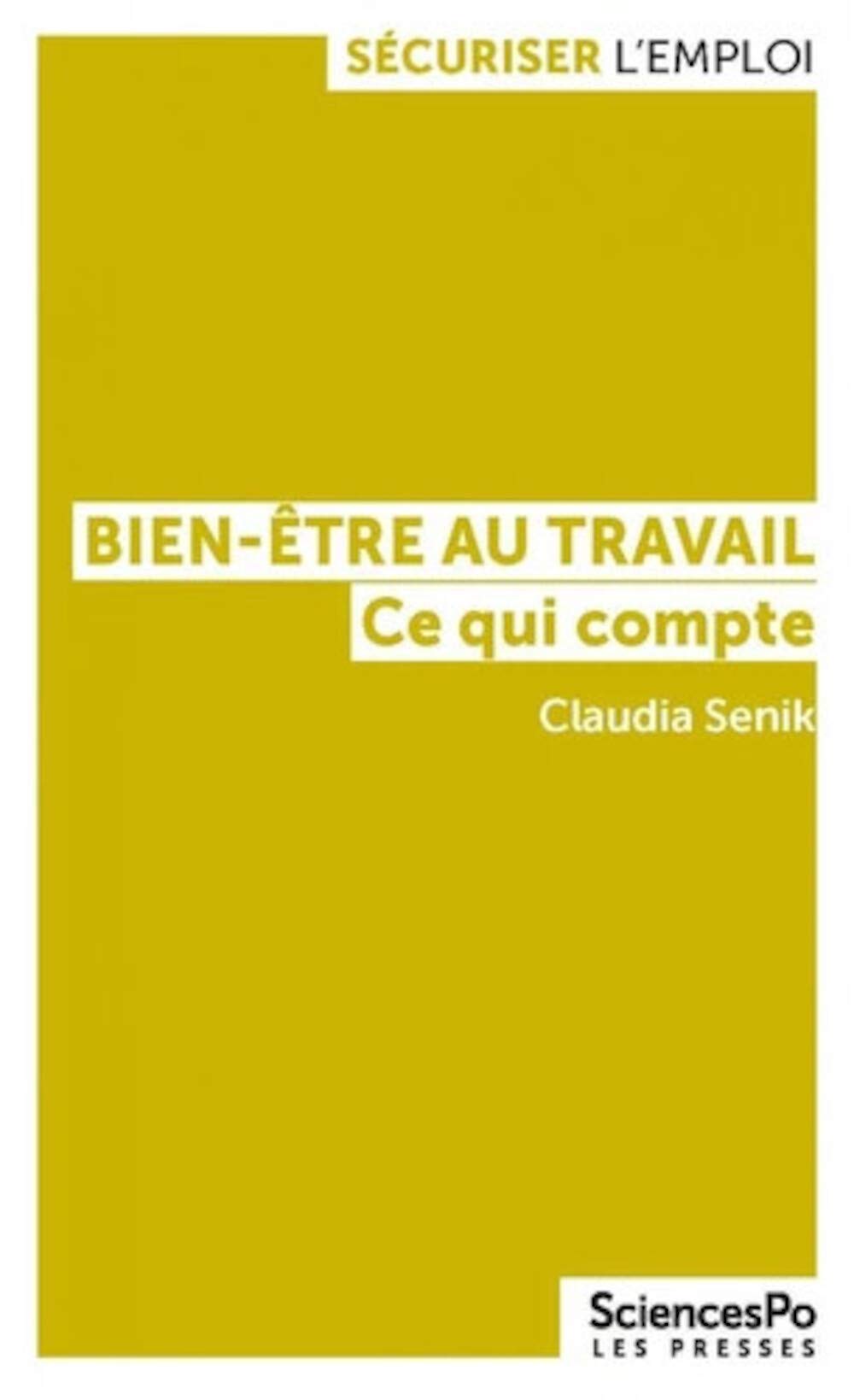 Bien-être au travail - Ce qui compte Business, Finance & Career