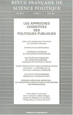 La revue française de sciences politiques, volume 50, tome 2 - avril 2000 book