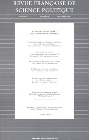 Revue française de science politique, volume 51, numéro 6 book