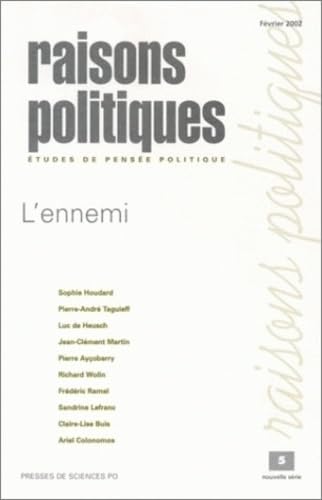 Raisons politiques, numéro 5 : L'Ennemi book