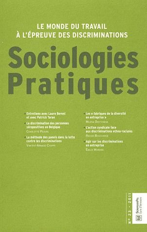 Sociologies pratiques, n° 23. Le marché du travail à l'épreuve des discriminations book