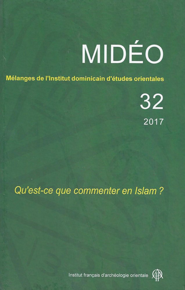 Mélanges de l'institut dominicain d'études orientales: MIDEO N°32 book