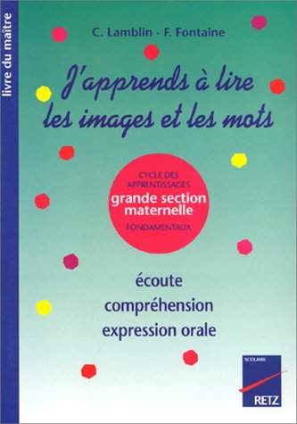 J'apprends à lire les images et les mots: Livredu maître Books
