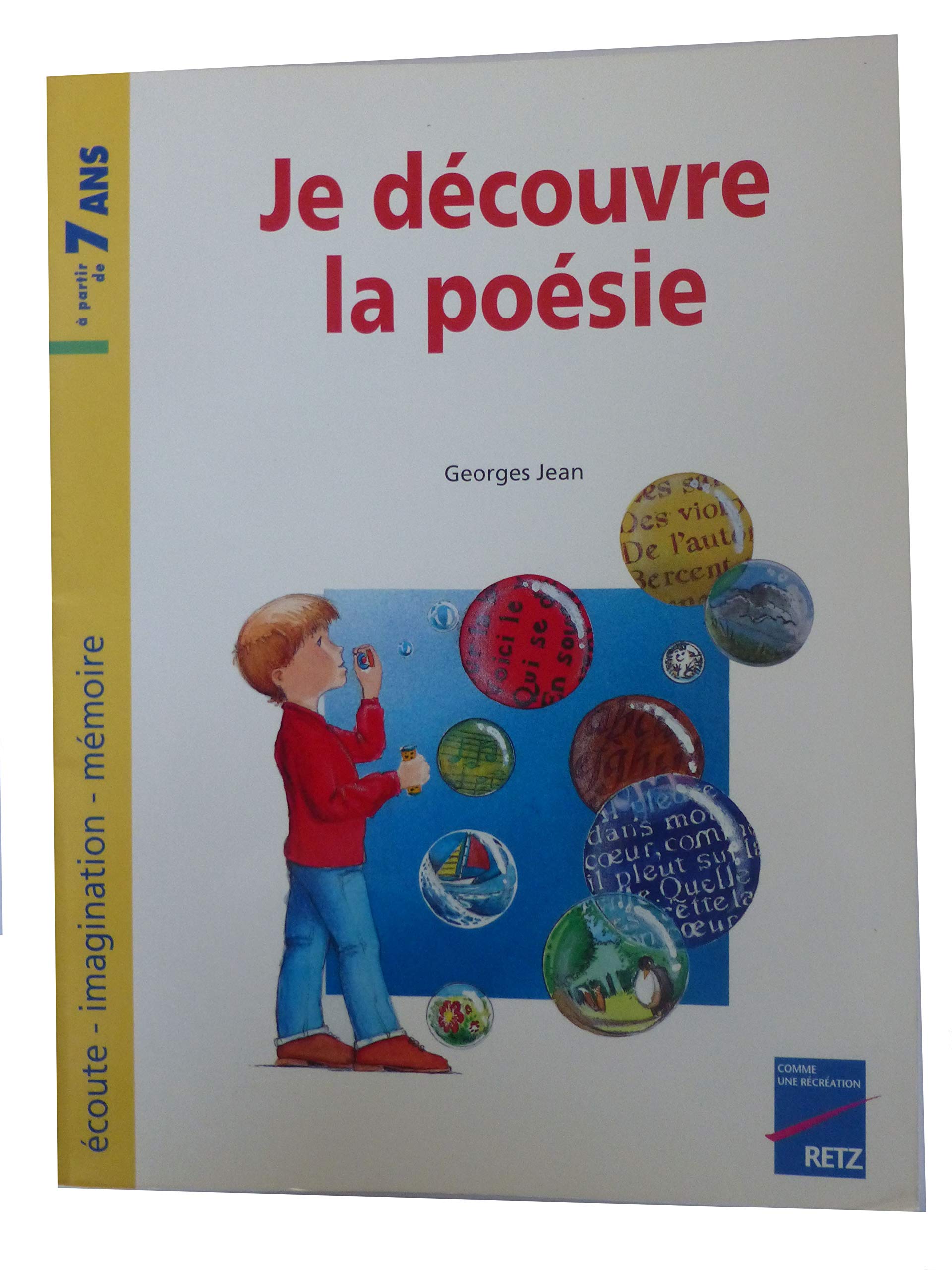Je découvre la poésie : écoute, imagination, mémoire book