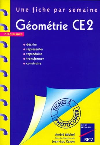 Géométrie, CE2. 36 fiches à photocopier book
