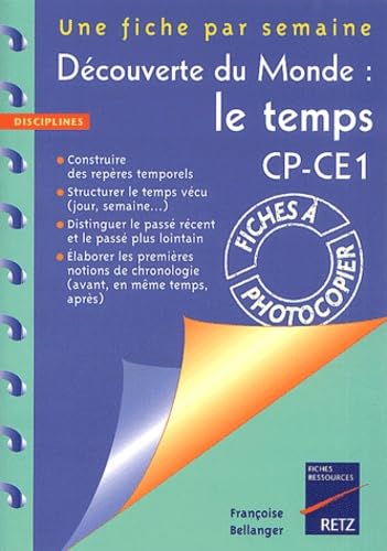 Découverte du monde : le temps CP-CE1 book