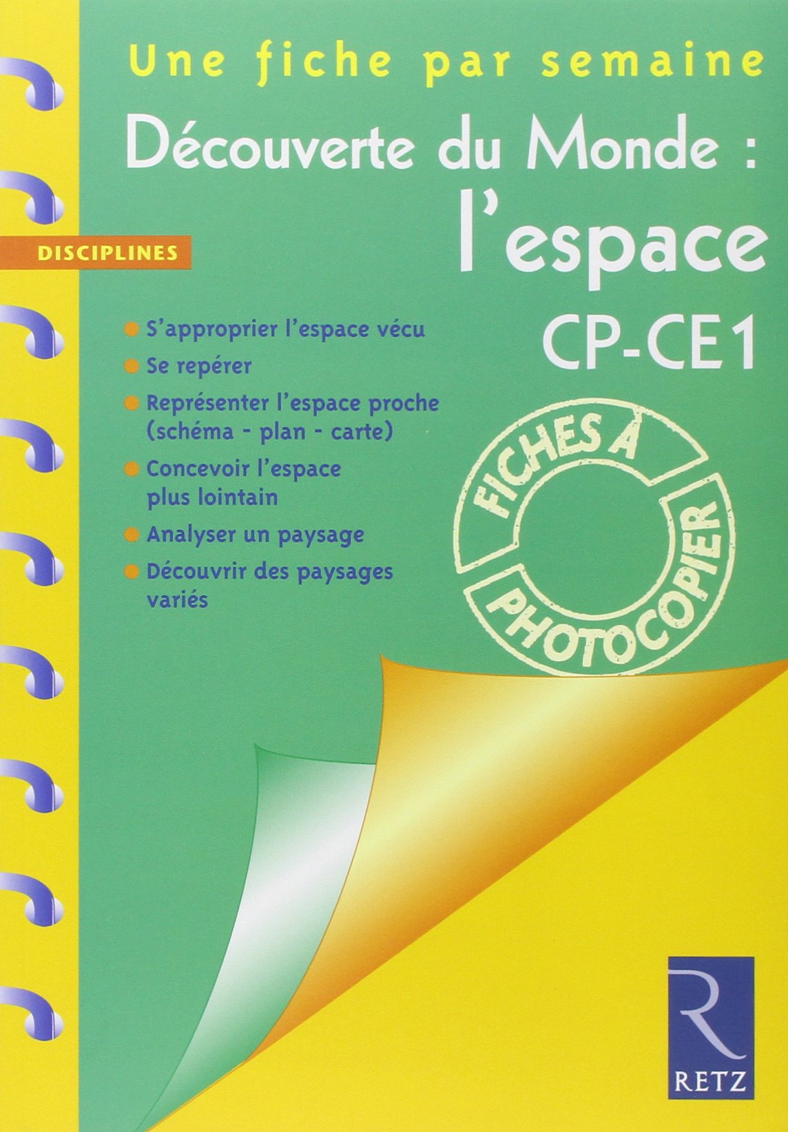 Découverte du monde : l'espace book