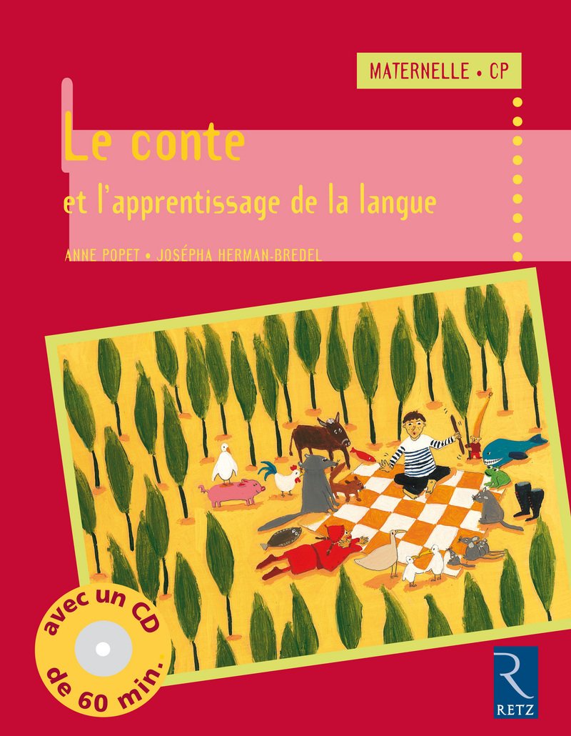Le conte à la Maternelle et au CP (avec CD audio) book