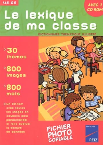 Le lexique de ma classe MS-GS book