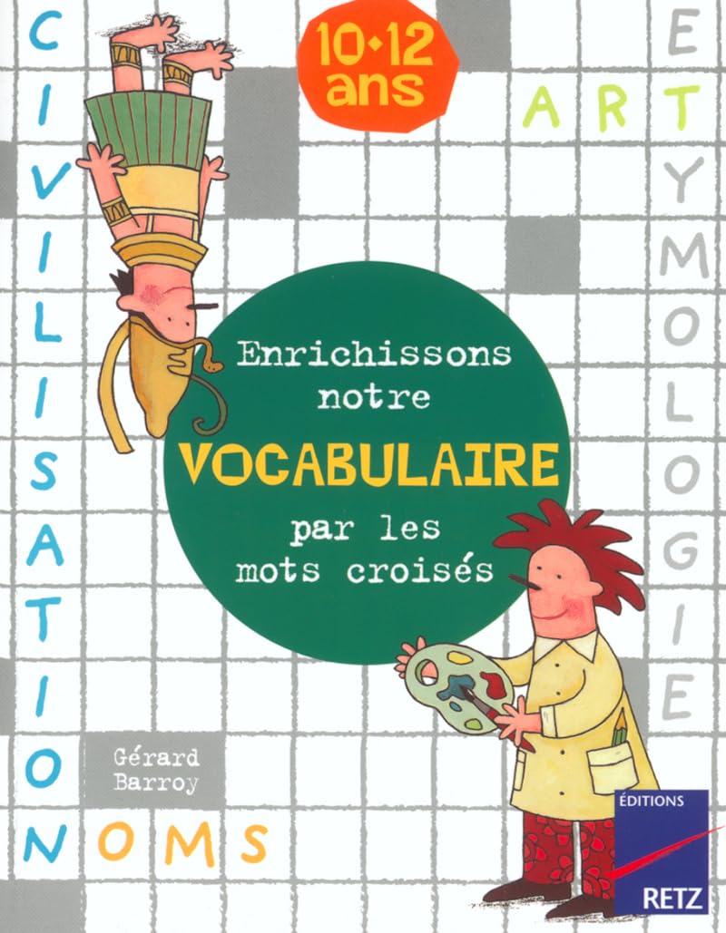 Enrichissons notre vocabulaire mots croisés book