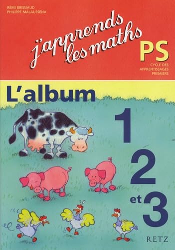 J'apprends les maths PS: L'album 1, 2 et 3 book