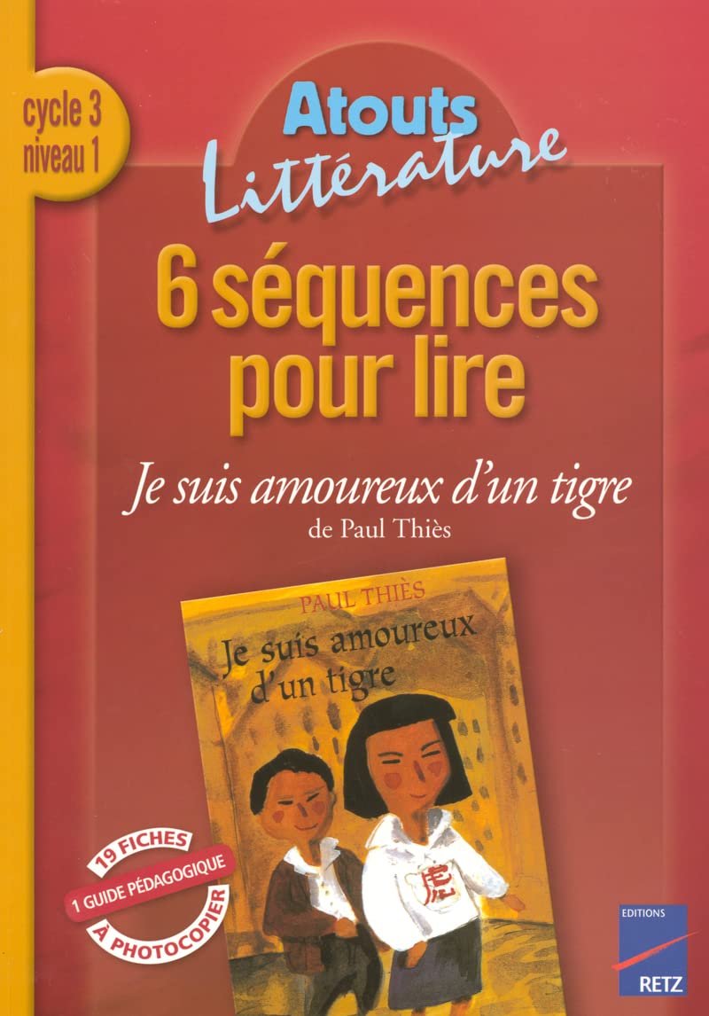 Je suis amoureux d'un tigre: Cycle 3 - Niveau 1 book