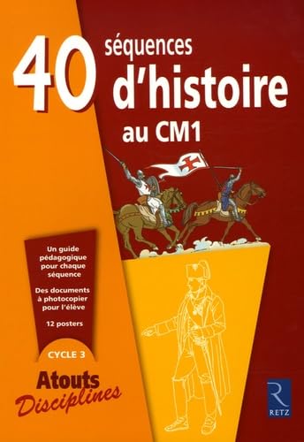 40 Séquences d'histoire au CM1 book