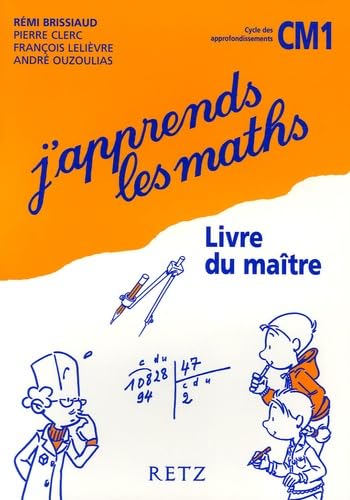 J'apprends les maths CM1: Livre du maître book