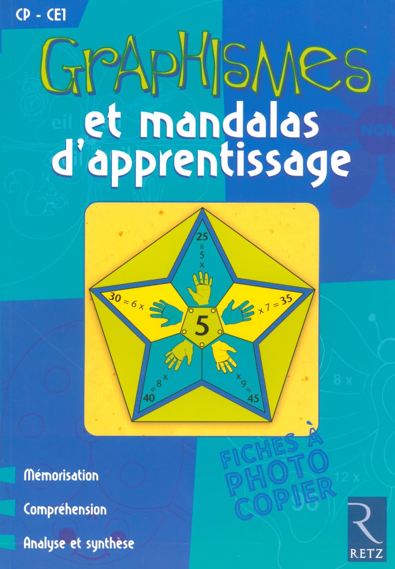 Graphismes et mandalas d'apprentissage CP-CE1 Learning & Reference