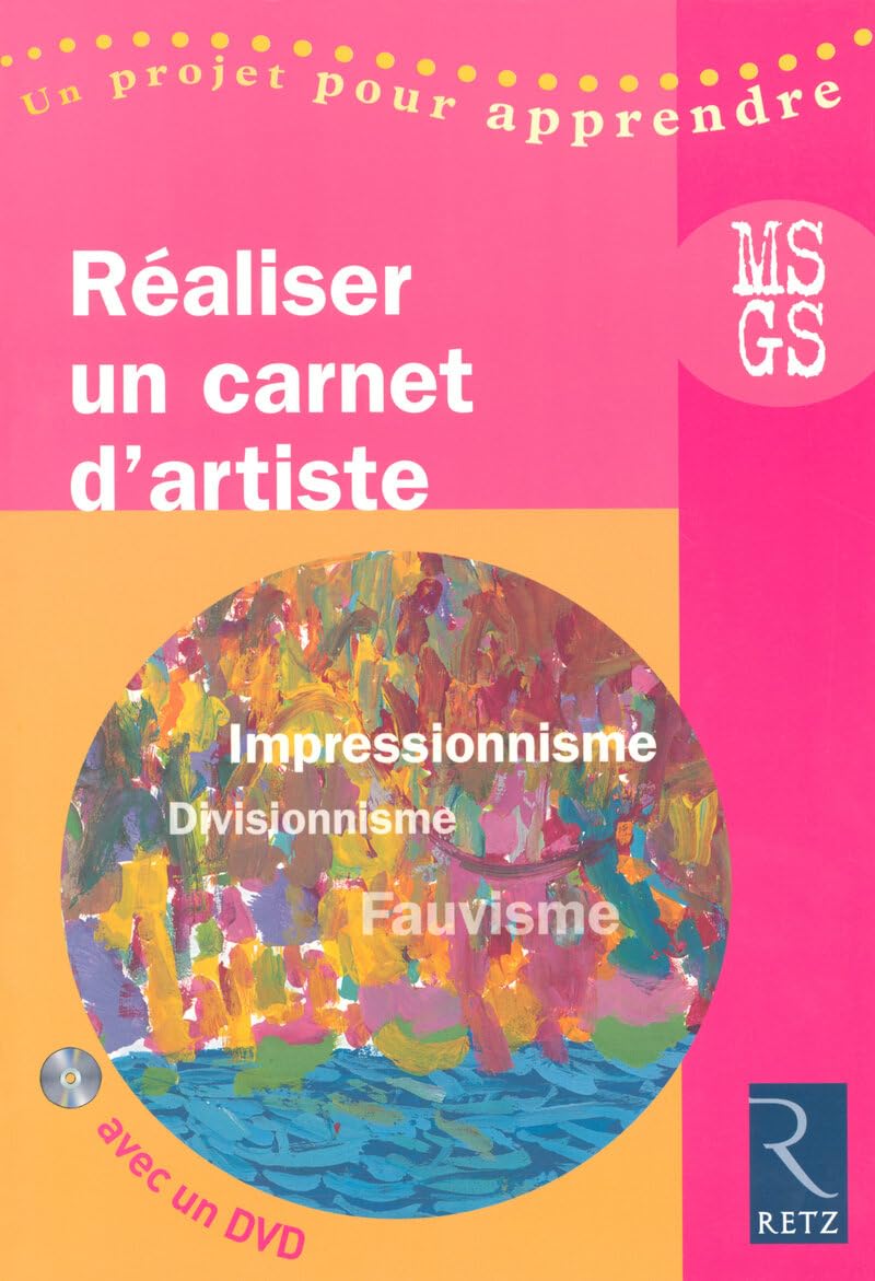 Réaliser un carnet d'artiste Moyenne Section-Grande Section Books