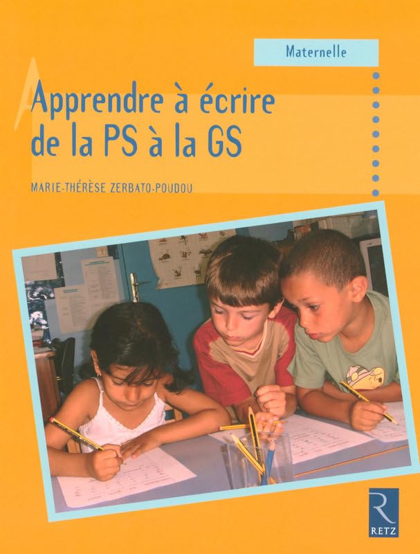 Apprendre à écrire de la PS à la GS: Maternelle Books