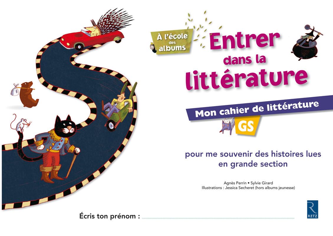 Cahiers de littérature x 6 GS A l'école des albums: Mon cahier de littérature Pack de 6 Study Guides