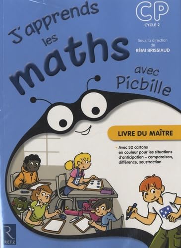 J'apprends les maths CP cycle 2 avec Picbille: Livre du maitre Books