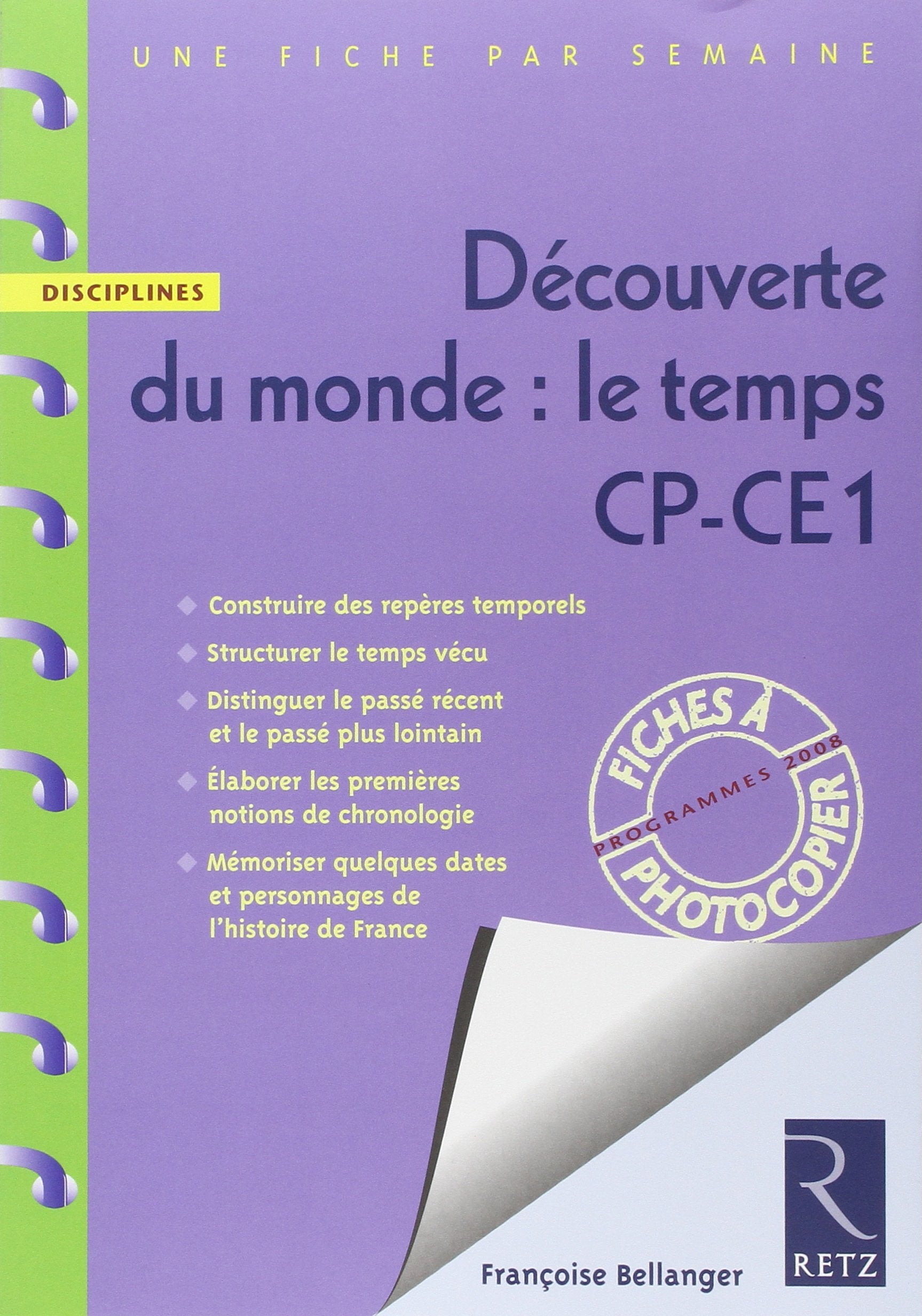 Fiches Ressources: Decouverte Du Monde Le Temps CP CE Foreign Languages ​​& Dictionaries